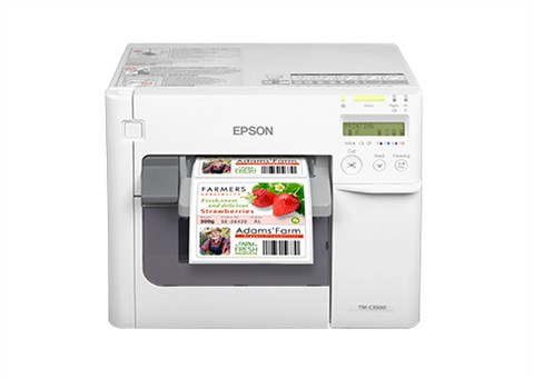 Epson TM-C3520轻工业型全彩色标签打印机